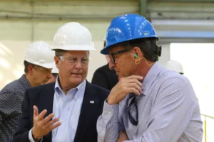 U.S. Rep. Norcross tours Western Aluminum Extrusions in New Jersey